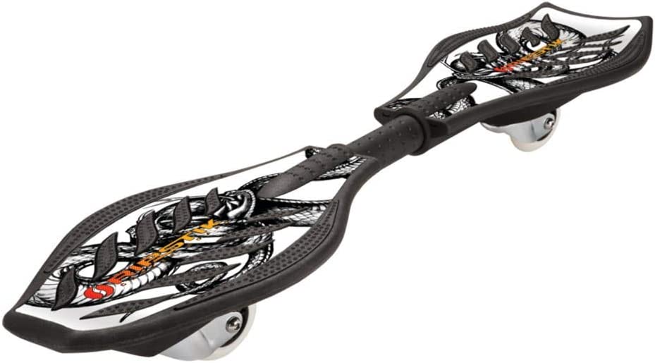 Razor RipStik Special Edition 2 Wheel Twisty Caster Board with Removable Deck Plates, Serpent Design